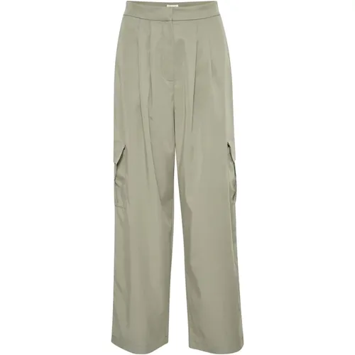 Cargo Pants Shadow Slkellie Model , female, Sizes: L, XS, M, XL, S - Soaked in Luxury - Modalova