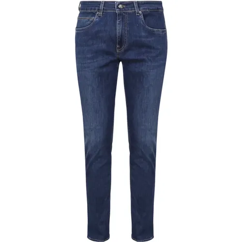 Slim Fit Denim Jeans , male, Sizes: W30, W31, W40, W32, W36, W33, W38, W34 - Fay - Modalova