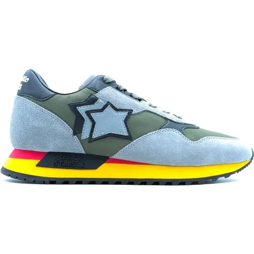 Graue Sneakers Drac , Herren, Größe: 43 EU - atlantic stars - Modalova