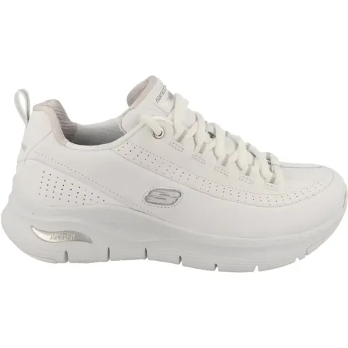 Low Top Sneaker , Damen, Größe: 39 EU - Skechers - Modalova