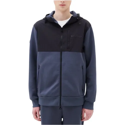 Mens Clothing Sweatshirts Grigio Carbone Ss24 , male, Sizes: XL, L, M, 2XL - duvetica - Modalova