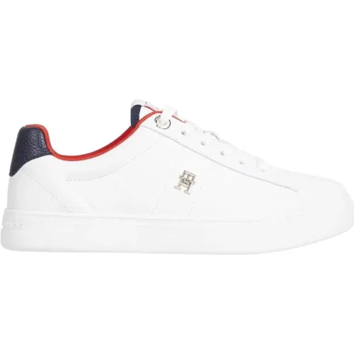 Beige Erhöhte Sneaker für Frauen , Damen, Größe: 40 EU - Tommy Hilfiger - Modalova