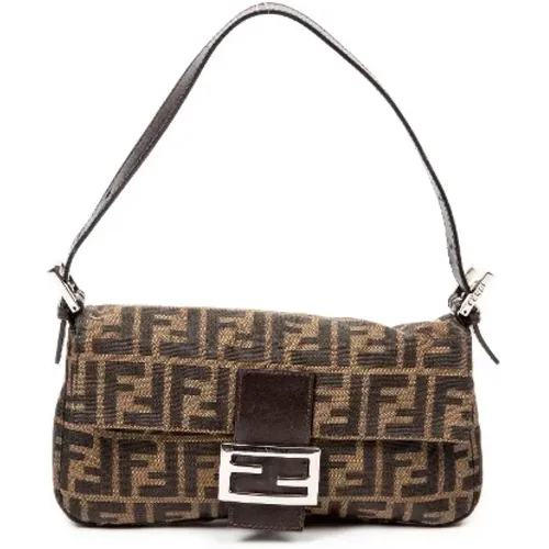 Pre-owned Canvas fendi-bags , female, Sizes: ONE SIZE - Fendi Vintage - Modalova