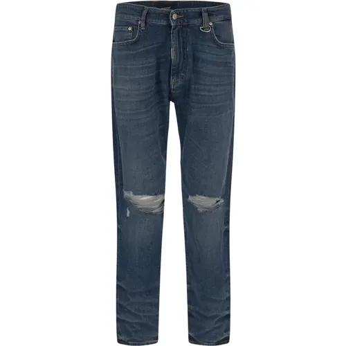 Baggy Destroyer Denim Jeans , Herren, Größe: W34 - Represent - Modalova