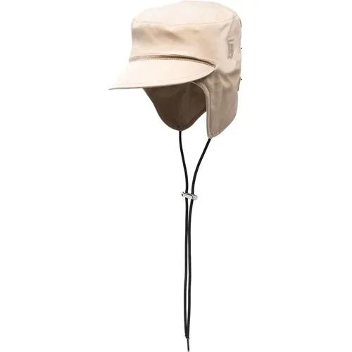 Monogram Trapper Hat , Herren, Größe: M - Burberry - Modalova