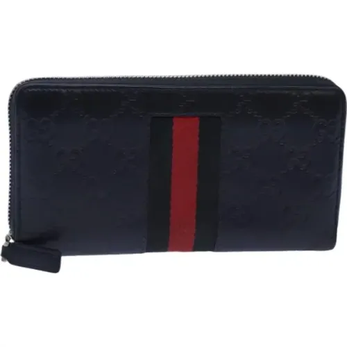 Pre-owned Canvas wallets , female, Sizes: ONE SIZE - Gucci Vintage - Modalova