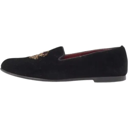 Pre-owned Velvet flats , female, Sizes: 3 UK - Dolce & Gabbana Pre-owned - Modalova