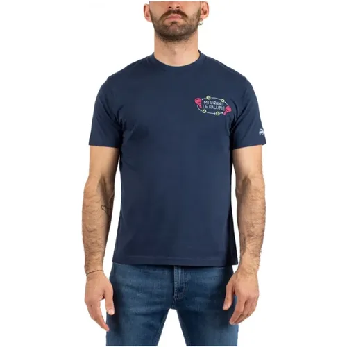 Herren Casual T-Shirt Saint Barth - Saint Barth - Modalova