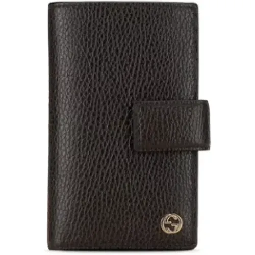 Pre-owned Leather wallets , female, Sizes: ONE SIZE - Gucci Vintage - Modalova