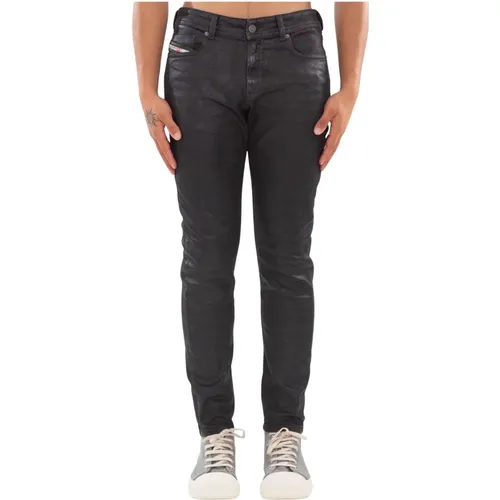 Schwarze Skinny Jeans 1979 Sleenker Stil , Herren, Größe: W29 - Diesel - Modalova