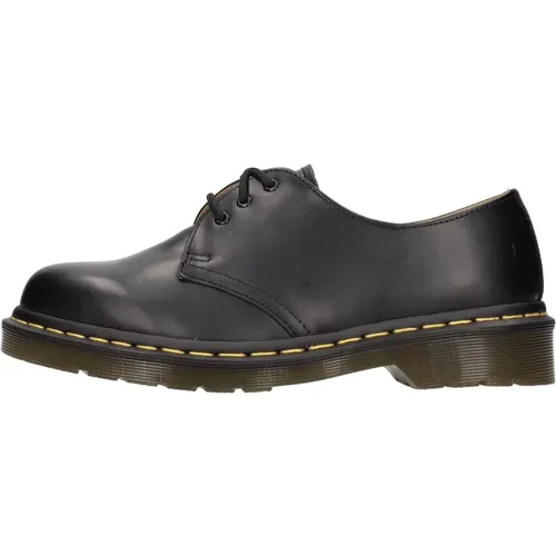 Flache Schuhe Blau , Damen, Größe: 40 EU - Dr. Martens - Modalova