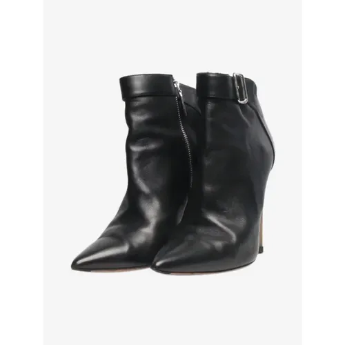 Pre-owned Leder boots - Alexander McQueen Pre-owned - Modalova