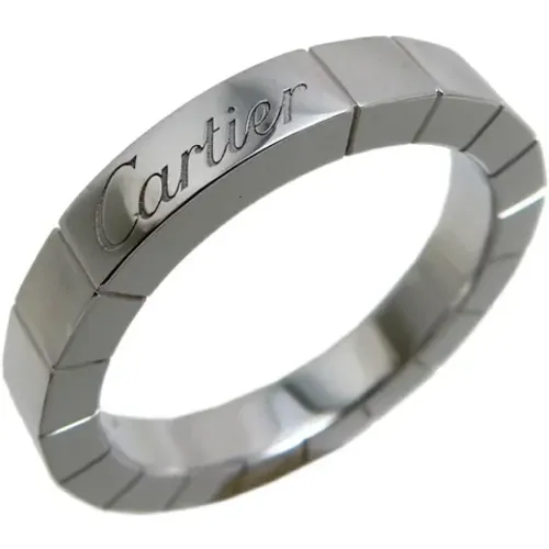 Pre-owned White Gold rings , female, Sizes: ONE SIZE - Cartier Vintage - Modalova