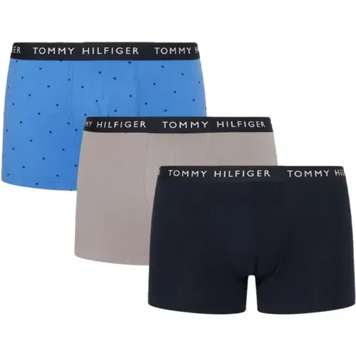 Logo Boxers Tripack Shorty , Herren, Größe: 2XL - Tommy Hilfiger - Modalova