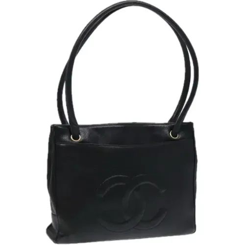 Pre-owned Leather totes , female, Sizes: ONE SIZE - Chanel Vintage - Modalova