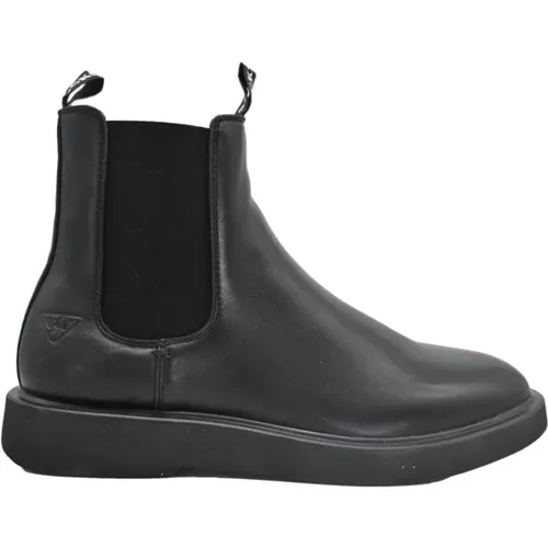 Beatle Brushed Leather Boots , male, Sizes: 10 UK, 9 UK, 7 UK - Docksteps - Modalova