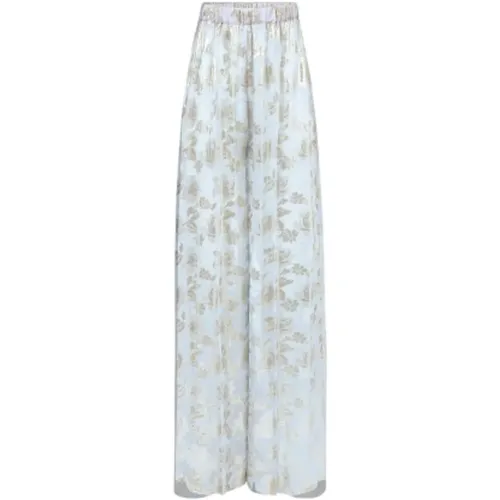 Light Floral Palazzo Pants , female, Sizes: S, 2XS, L, XL, XS, M - Nina Ricci - Modalova