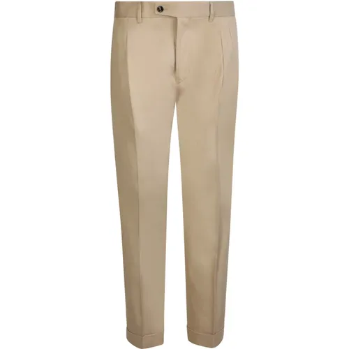 Robert Trousers - Italian Brand - Made in Italy , male, Sizes: W31, W32 - Dell'oglio - Modalova