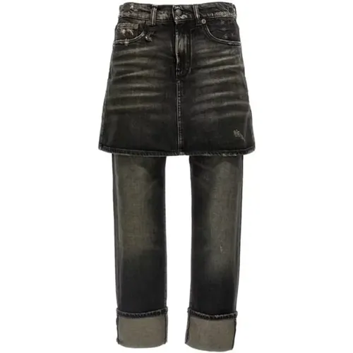 Classic Romeo Double Jeans , female, Sizes: W25, W26 - R13 - Modalova