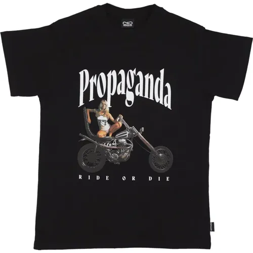 Ride or Die Tee , male, Sizes: XL - Propaganda - Modalova