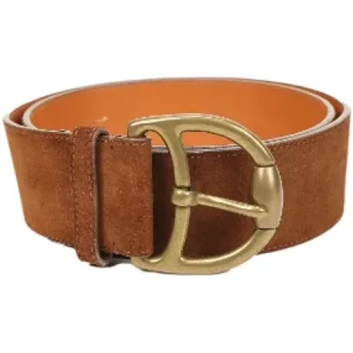 Pre-owned Leather belts , female, Sizes: ONE SIZE - Ralph Lauren Pre-owned - Modalova