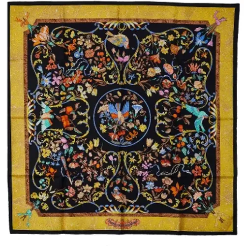 Pre-owned Silk scarves , female, Sizes: ONE SIZE - Hermès Vintage - Modalova