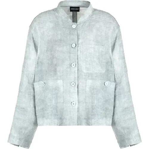 U86L Shirt , female, Sizes: L - Giorgio Armani - Modalova