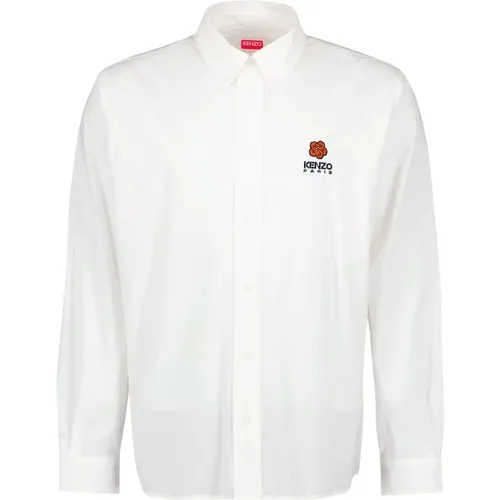 Boke Flower Classic Shirt , male, Sizes: 3XL, XL, 2XL, L, M - Kenzo - Modalova