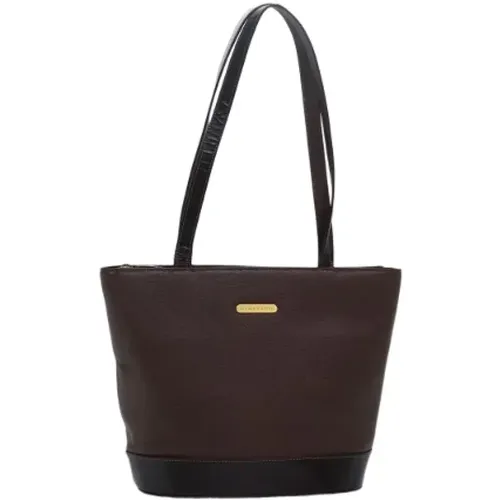 Pre-owned Leather totes , female, Sizes: ONE SIZE - Burberry Vintage - Modalova