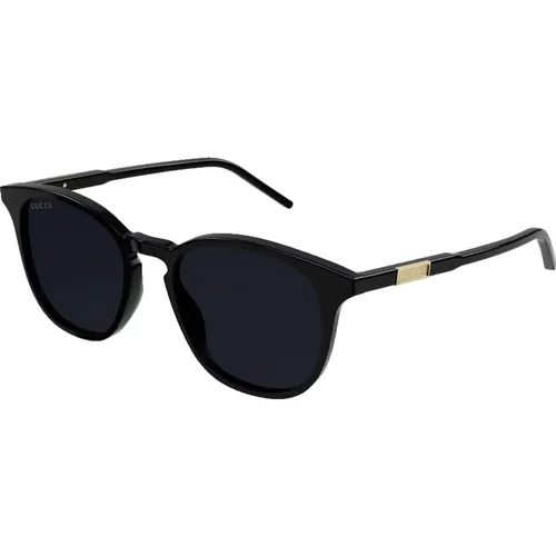 Runde Vintage-Stil Sonnenbrille - Gucci - Modalova