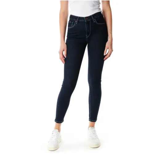 Regent Skinny Fit High Waist Jeans , Damen, Größe: W28 L32 - Pepe Jeans - Modalova