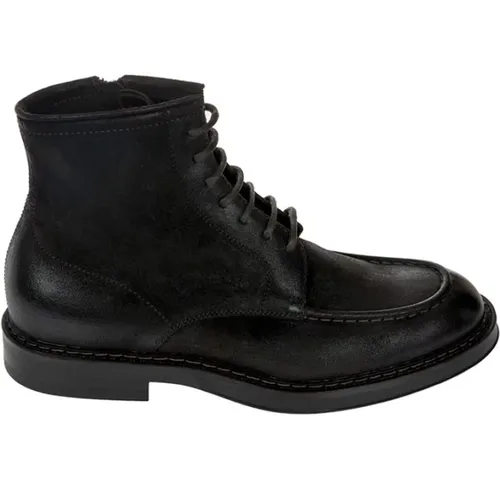 Lace-up Boots , male, Sizes: 8 UK - Henderson Baracco - Modalova