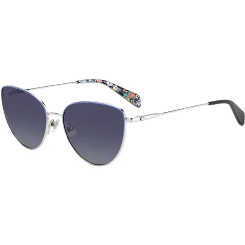 Blaue Metall Damen Sonnenbrille - Kate Spade - Modalova