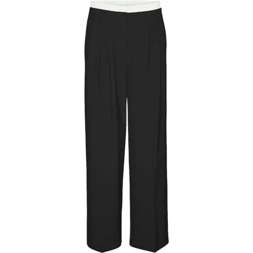 Weite Bein Cropped Hose , Damen, Größe: XL - Vero Moda - Modalova