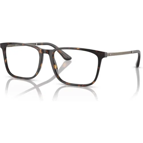 Dark Havana Eyewear Frames AR 7249 , unisex, Sizes: 57 MM - Giorgio Armani - Modalova