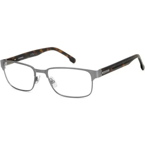 Stylish Matte Dark Ruthenium Havana Glasses , unisex, Sizes: 56 MM - Carrera - Modalova