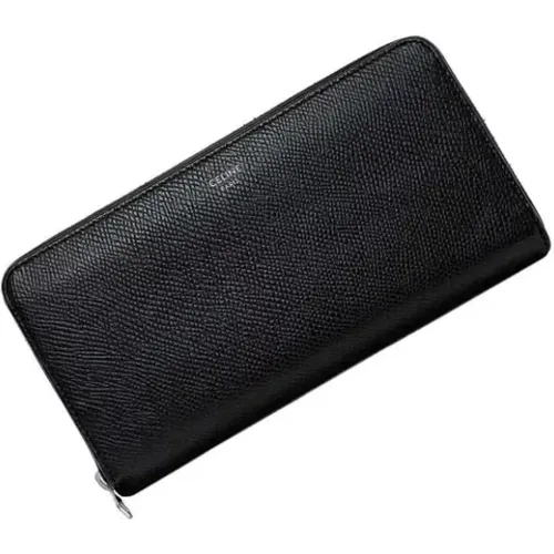 Pre-owned Leather wallets , female, Sizes: ONE SIZE - Celine Vintage - Modalova