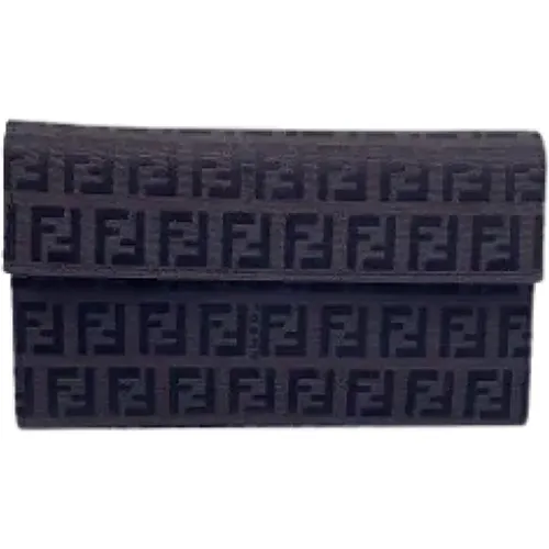 Pre-owned Leather wallets , female, Sizes: ONE SIZE - Fendi Vintage - Modalova