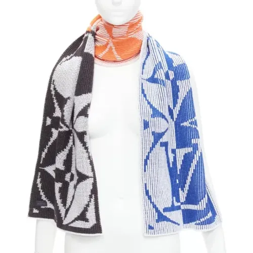 Pre-owned Wool scarves , female, Sizes: ONE SIZE - Louis Vuitton Vintage - Modalova