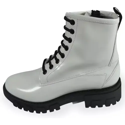 Lace-up Boots , female, Sizes: 4 UK, 3 UK - Hugo Boss - Modalova