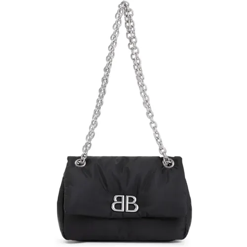 Handbag Monaco Mini Bag , female, Sizes: ONE SIZE - Balenciaga - Modalova