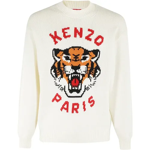 Gestreifter Pullover für einen stilvollen Look , Herren, Größe: M - Kenzo - Modalova