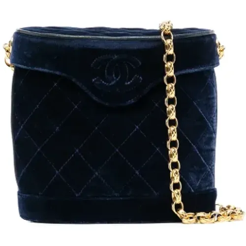 Pre-owned Velvet chanel-bags , female, Sizes: ONE SIZE - Chanel Vintage - Modalova