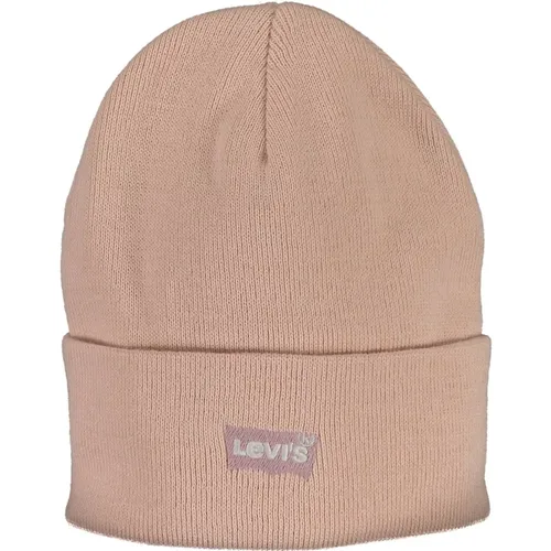 Levi's , Womens Embroidered Logo Beanie , female, Sizes: ONE SIZE - Levis - Modalova