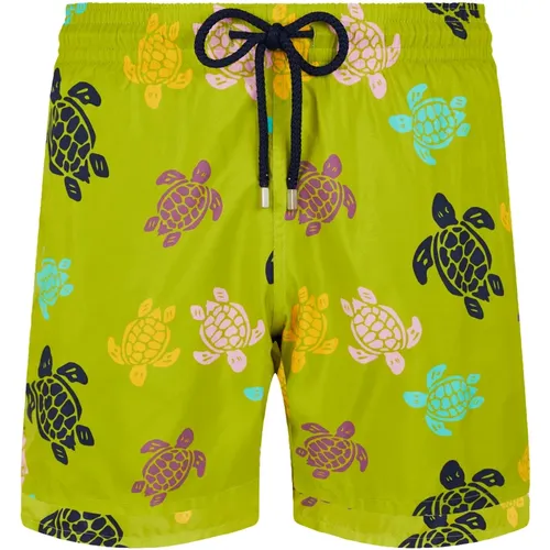 Ultra-light Packable Swim Shorts Matcha Green , male, Sizes: M - Vilebrequin - Modalova