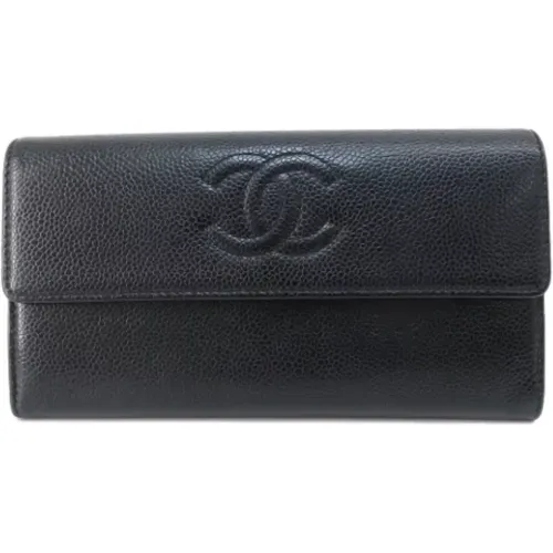 Pre-owned Leather wallets , female, Sizes: ONE SIZE - Chanel Vintage - Modalova