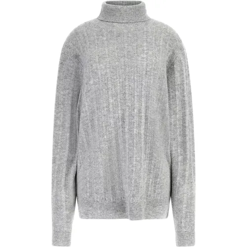 Rollkragenpullover aus Kaschmirmischung , Herren, Größe: XL - Guess - Modalova