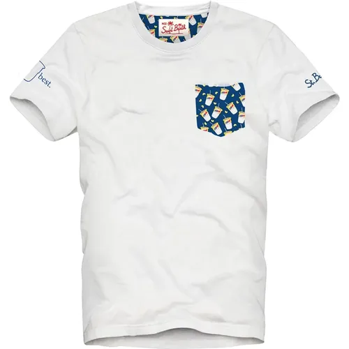 T-shirts and Polos , male, Sizes: 2XL, XL, L, M - MC2 Saint Barth - Modalova