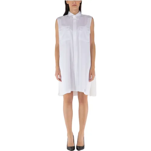 Thomas Mason Shirt Dress , female, Sizes: XL, M, L - Sacai - Modalova