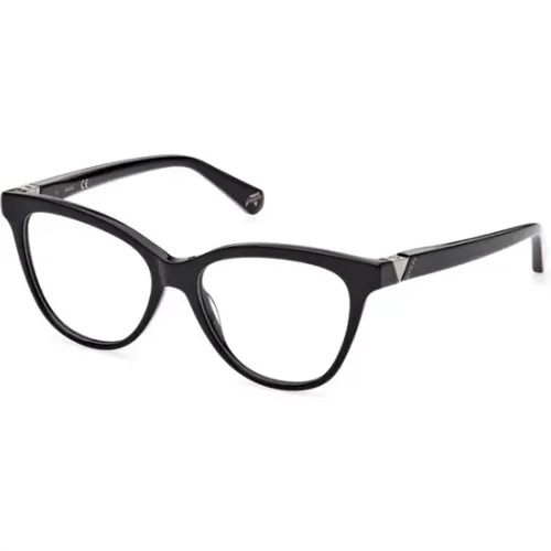 Schicke Schwarze Brille , unisex, Größe: 52 MM - Guess - Modalova